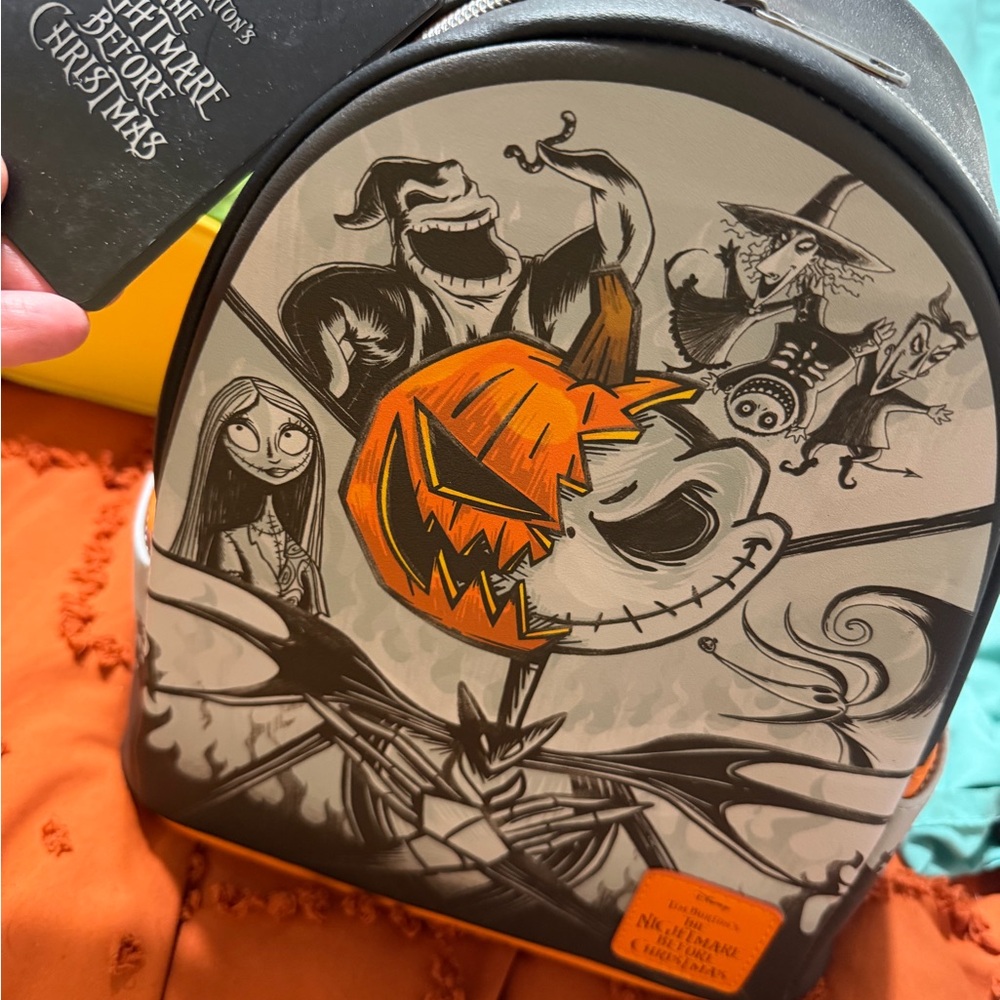 The Nightmare Before Christmas Jack Skellington Pumpkin Backpack